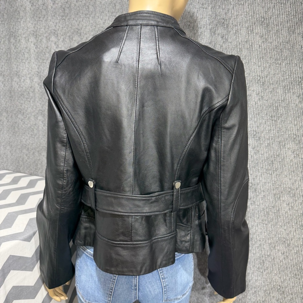 Arden B Moto Leather Jacket - Picture 15 of 16
